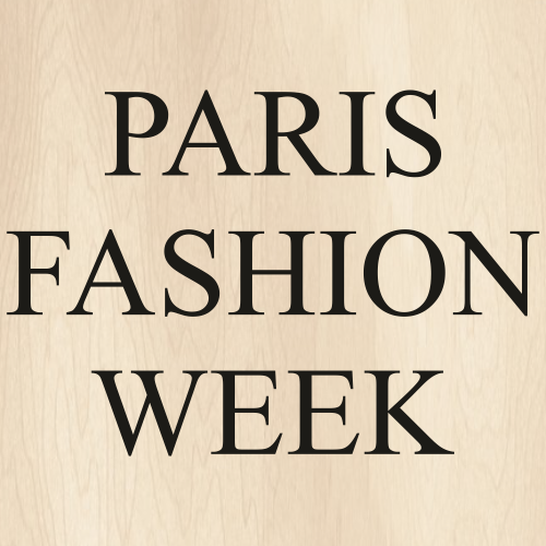 Paris Fashion Week Svg