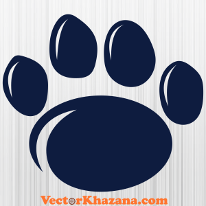 Penn State Nittany Lions Paw Svg