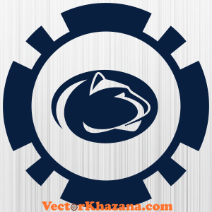 Penn State Nittany Lions Circle Svg