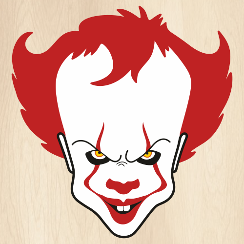 Pennywise Head Svg