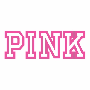 Victoria Secret Pink Svg