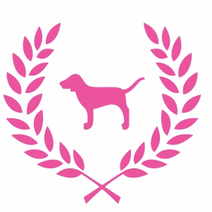 Victoria secret pink dog Logo Svg