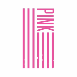 Victoria Secret Pink Flag Vector