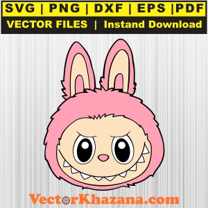 Pink Labubu Designs Svg