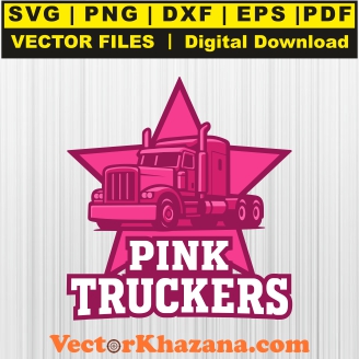 Pink Truckeers Svg