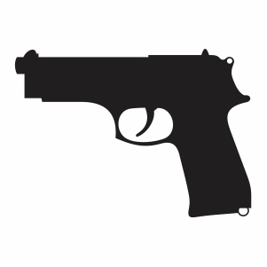 Black Gun svg