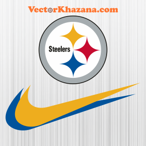 Pittsburgh Steelers with Nike Svg
