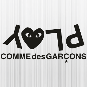 Play Comme des Garcons Black SVG | Comme des Garcons PNG | Comme des ...