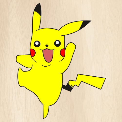 Dancing Pikachu Svg