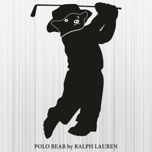 Ralph Lauren Polo Bear Svg