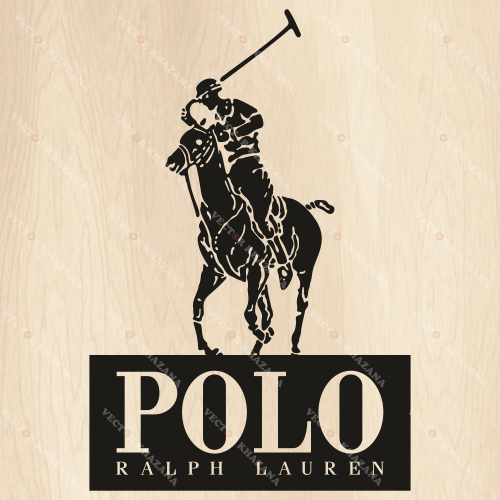 Polo Ralph Lauren Rectangle Black Svg