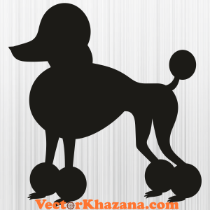 French Poodle Svg