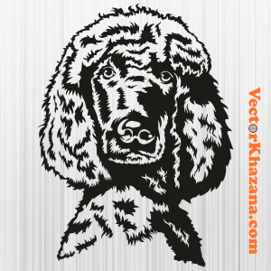 French Cute Poodle Svg