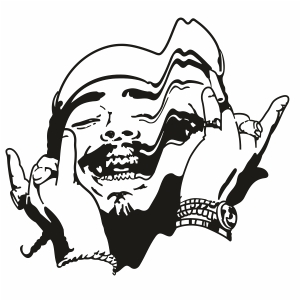 Post Malone Svg For Silhouette
