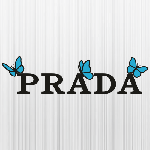 Prada ButterFly SVG | Prada Logo PNG