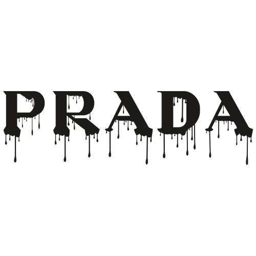 Prada Drip  Dripping SVG