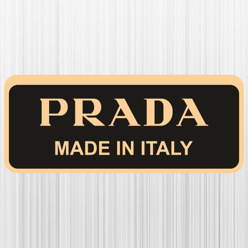 Prada Made In Italy Svg