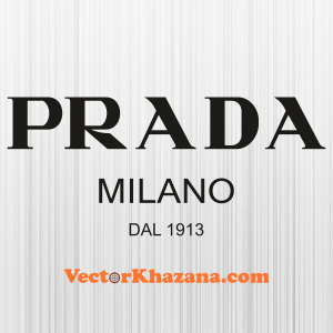 Prada Milano Dal 1913 Svg