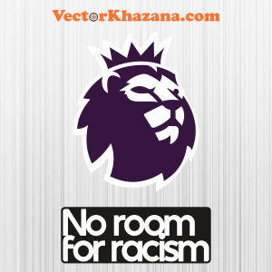 Premier League No Room for Racism Svg