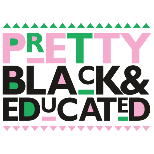 Pretty Black and Educated Svg