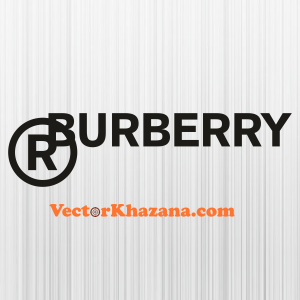 Burberry Fashion Brand Svg