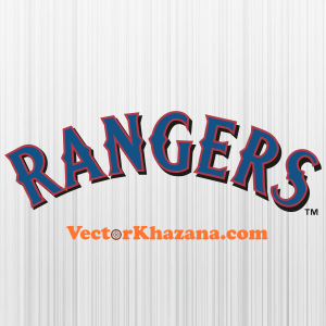 Texas Rangers Letter Svg