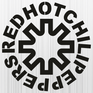 Red Hot Chili Peppers Outline Svg