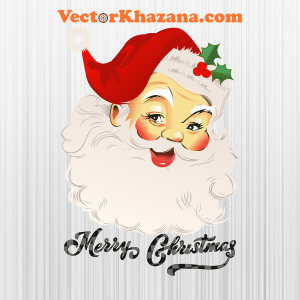 Red Santa Claus Merry Christmas Png