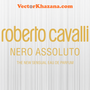 Roberto Cavalli Nero Assoluto Logo Svg