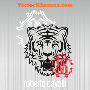 Tiger Roberto Cavalli Svg