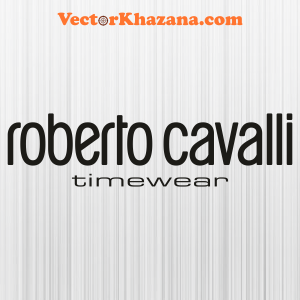 Roberto Cavalli Timewear Svg