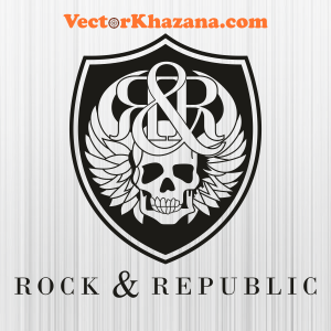 Rock and Republic Skull Svg