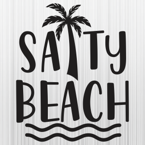 Salty Beach Svg