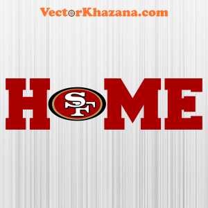 San Francisco 49ers Home Svg