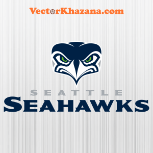 Seattle Seahawks Letter Eagle Head Svg