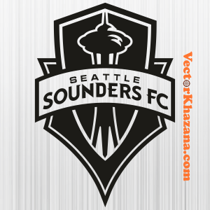 Seattle Sounders Fc Black And White Svg