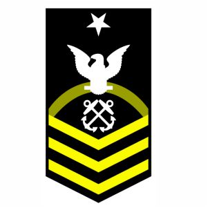 Senior Chief Petty Officer Rank vector
