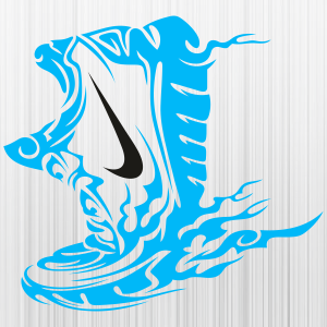 Shoes With Nike Symbol Svg