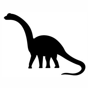 Brachiosaurus Dinosaur Vector