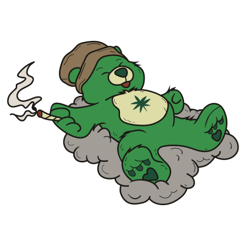 Dont Care Bear SVG | Dont Care Bear Smoking Weed Svg | Dont Care Bear