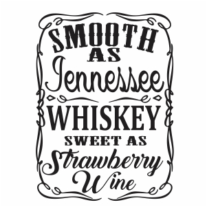Tennessee Whiskey Svg