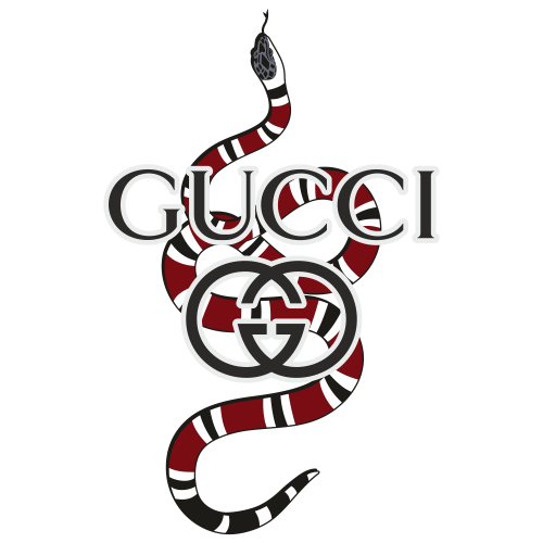 Snake Gucci Logo Svg