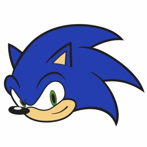 sonic head vector