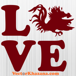 South Carolina Love Svg