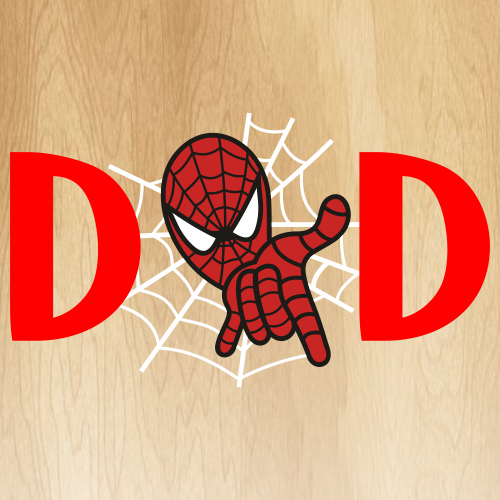 Spiderman Dad Svg