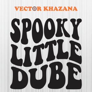 Spooky Little Dube Svg