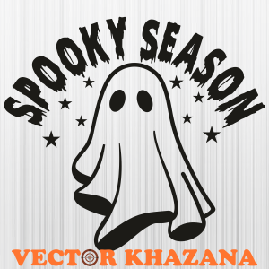 Spooky Season Ghost Svg