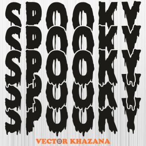 Spooky Dripping Svg