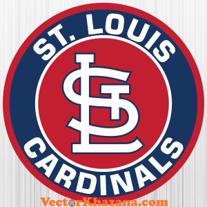 St Louis Cardinals Circle Svg