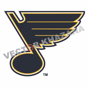 St. Louis Blues Logo Vector